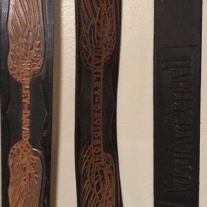 ᐯIᑎTᗩGE ᕼᗩᖇᒪEY ᗪᗩᐯIᗪᔕOᑎ ᗷᑌᑎᗪᒪE 3 NWOT 80’s USA 32”